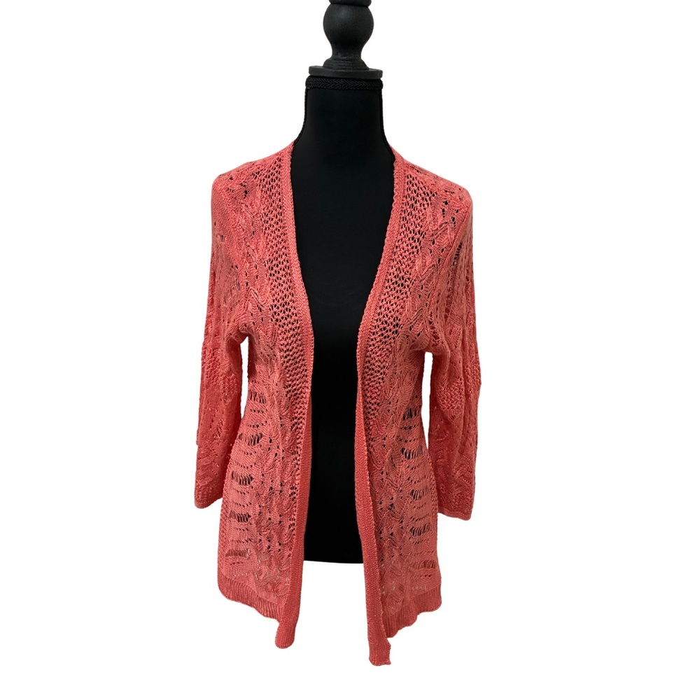 Maurices Coral Knit Cardigan NWT